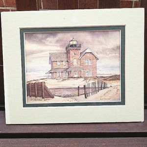 Harbour Lights Sea Girt New Jersey Lighthouse Print by Mark Sherman